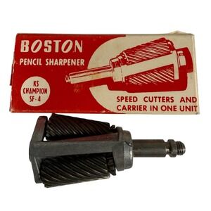 Boston KS Champion SF-4 Pencil Sharpener Replacement Speed Cutters Vintage
